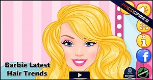 Barbie Latest Hair Trends | Play the Game for Free on PacoGames