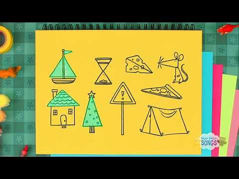Super Simple: The Shape Song 1 & 2