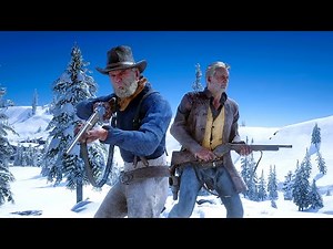 2 Rough Travellers vs Undead | Red Dead Redemption 2 NPC Wars 112