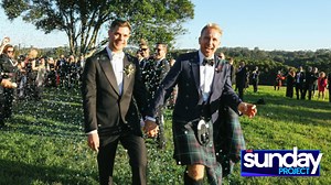 The Project's Hamish Macdonald has tied the knot with his long-time partner Jacob, and the pictures are incredible. Congratulations, Hamish and Jacob! | The Project