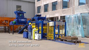 3.4K views · 144 reactions | #HF_blockmachine QT6-15 block making machinery full automatic is one machine with multifunction. Changing molds can produce various kinds of specification porous bricks, standard bricks, hollow bricks, with a double material-feeding machine can produce all kinds of thecolored road bricks, grassland bricks, and slope protection bricks etc. | Qingdao HF Machinery Block Machine | Facebook