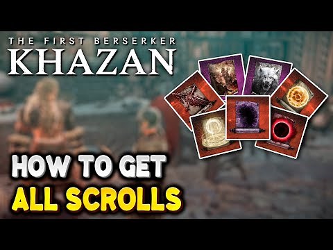 The First Berserker Khazan ALL SCROLL LOCATIONS