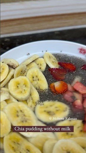 Let’s make Chia pudding without milk! 🍛 #easyrecipe #chiapuddingrecipe #diteplan #2minutesrecipe