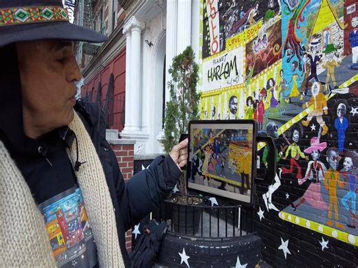 Popular Harlem mural comes to life using AR