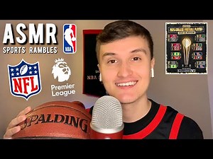 ASMR | Whispering All Things Sports To Help You SLEEP 😴🏀 (nba, nfl football, premier league)