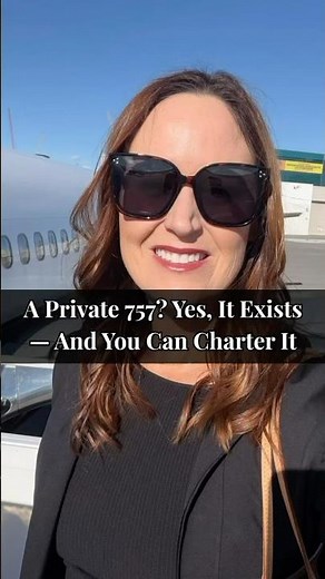 This Is What a VIP Boeing 757 Looks Like -- Full Tour #privatejet #boeing757 #airlinercharter