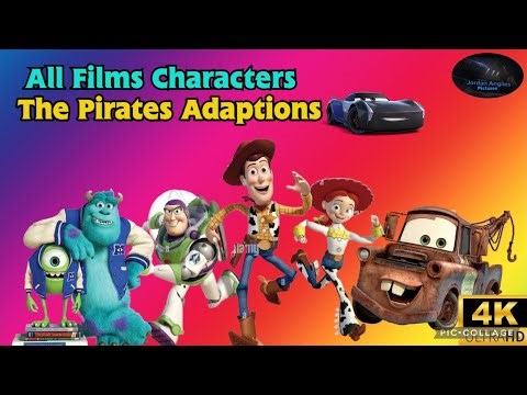 All Films Characters - The Pirates Adaptions | 4K Ultra HD