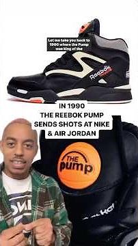 In 1990 The Reebok Pump Shots At Nike & Air Jordan