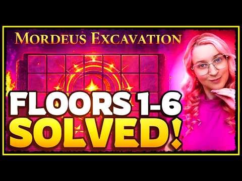 Mordeus Excavation Floor 1-6 SOLVED (March 2026) 🐲 Martial God's Tale ✤ Watcher of Realms