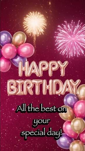 Happy Birthday Wishes! 🎂 Short & Universal Birthday Message ✨