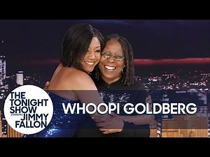 Superfan Tiffany Haddish Crashes Whoopi Goldberg's Interview