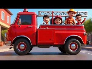 Wheels on the Fire Truck | Firefighter Song for Kids | CoComelon Nursery Rhymes