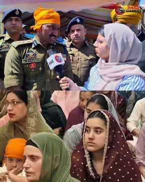 Unity on Display at Baisakhi, SSP Emphasizes Public Participation in Anti-Drug Campaign in Srinagar