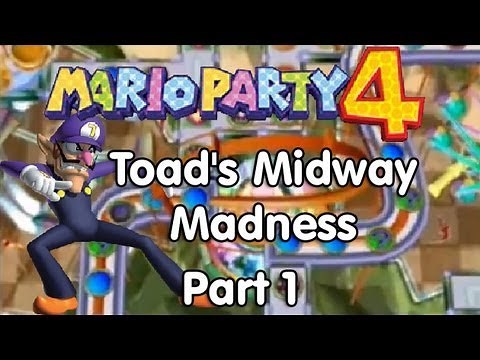 Mario Party 4! Toad's Midway Madness - Part 1