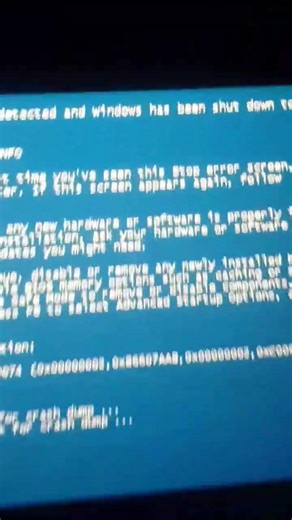 Laptop has BSOD [VM Edition] [Code:BAD_SYSTEM_CONFIG_INFO] #shorts #windows7 #windows7ultimate