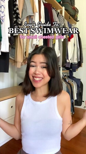 Part One: ONE PIECES 👙 Here are some of my most fav swimwear pieces for A, AA or AAA cup gals. Tips on the best swimwear to look out for so you can look super cute this summer ✨ #smallchesttips #smallchestswim #smallchestedgirl #ibtc #ittybittytittybikini #australianblogger #brisbanefashionblogger