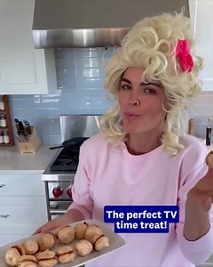 942 reactions · 40 shares | If you need me, I'll be watching Bridgerton and eating these Chocolate Chip Strawberry Meringue Sandwiches. Not only would Lady Whistledown approve of this recipe, WW does as well. They're so easy, look so pretty, and most importantly, they're delicious. I'm may be just a little excited to binge watch and snack...this is my version of self-care! (p.s. Is my wig is more Dolly Parton than Bridgerton? LOL!) | Katie Lee Biegel | Facebook