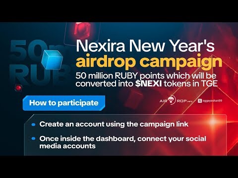 Nexira Airdrop join now for extra rewards points program is live #airdrop #update #ai