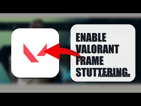 How To Enable Valorant Frame Stuttering 2025 (EASY GUIDE)