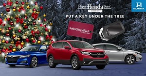 Put a key under the tree this holiday season with a new car from Paragon Honda! It's a smile guaranteed! Buy Now: https://bit.ly/2VAYYxK | Paragon Honda | Facebook