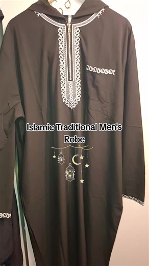 Islamic Traditional Men's Robe#tiktokchop #tiktokmademebuylt