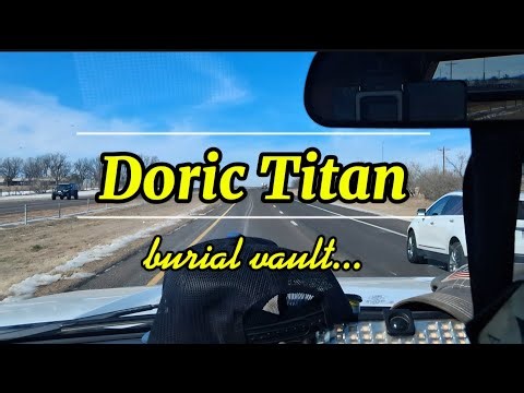 Installing a Doric Titan Burial Vault | Grave Digging & Funeral Setup