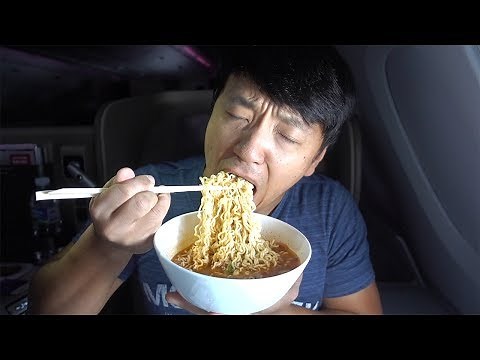 Flying Asiana Airline BUSINESS CLASS Seoul to New York