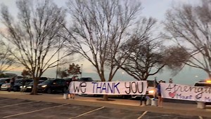 49 reactions | Strength in Mercy! Enjoy the video of our “light of Mercy” for 12 seconds at the end of tonight’s prayer service! Our students held signs, attendees honked their horns and cheered for 12 seconds to encourage the Mercy healthcare workers. The number 12 is special to both MSM and Mercy because December 12 is the founding day of The Sisters of Mercy! | Mount St. Mary Catholic High School | Facebook
