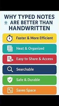 Typed Notes vs Handwritten | Best Note-Taking Tips for Students 2025