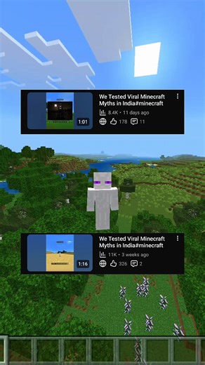 Minecraft Myths: PROVEN & BUSTED #Minecraft #Indian