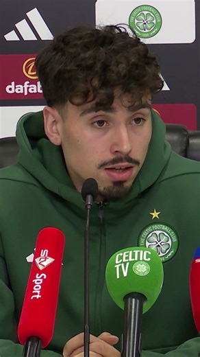 🎥 Sebastian Tounekti spoke to the media as the Celts prepare for #RANCEL