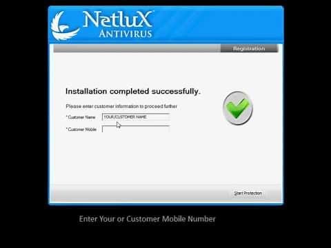 Netlux Antivirus Installation