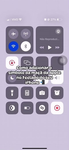 Como Adicionar o Símbolo da Maçã da Apple no Teclado do seu iPhone