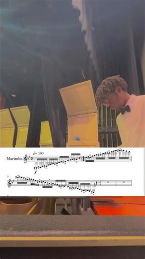 PLAYING E MAJOR SCALE DURING HONOR BAND HOURS…🎶 #shorts #percussion #marimba #musician #band