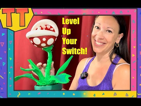 Tina Tries 3D Printing - Piranha Plant Switch Dock