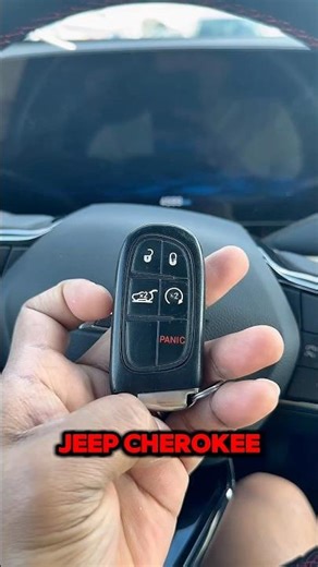 Upgrading jeep cherokee 2015 key fob to smart key design📣 #shorts #viralshorts #keyfob #car