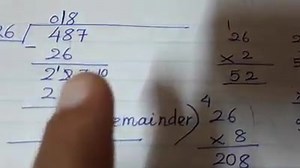 Long division for grade 6. | Yasminabhai Vallijee