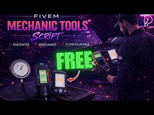 Free fivem script | Mechanic Minigames