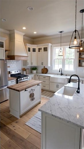 Building a Charming Farmhouse Kitchen 🏡🍳