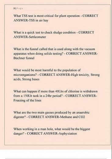 2025 Florida Wastewater Exam with accurate questions and verified answers covering wastewater treatm