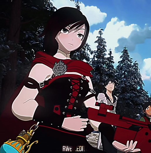 Ruby Rose RWBY Anime Edit