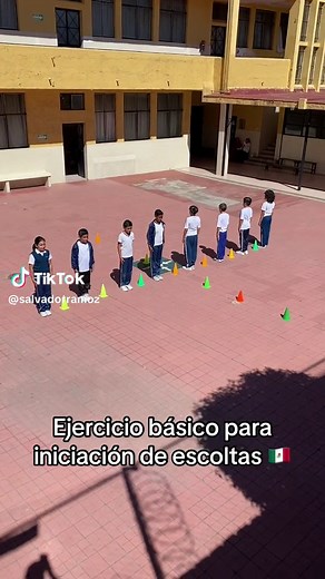 Ejercicio básico para iniciación de escoltas 🇲🇽