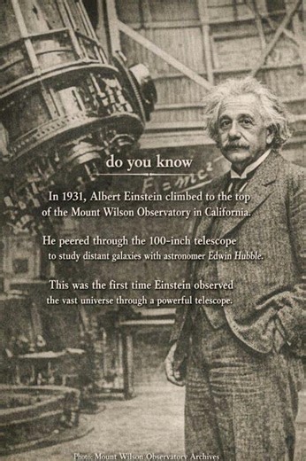 Einstein at Mount Wilson Observatory | #UntoldArchive #hiddenhistory #untoldhistory