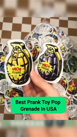 💥 **Best Prank Toy Pop Grenade In USA** – Now Shipping Nationwide! 🇺🇸 Tired of boring gifts? The **Pop Grenade Bomb Bag** is the #1 prank toy taking over TikTok & Instagram! 🔥 Squeeze → **EXPLODE** with a loud POP! 🔥 Epic reactions guaranteed 🔥 Loved by kids, teens & prank lovers (Ages 7 ) 🛒 **Shop Now**: https://popgrenades.com Perfect for: 🎃 Halloween Scares 🎆 4th of July Parties 🎉 Birthday Pranks Drop a 💣 below if you’ve tried this classic! Tag a friend who NEEDS this prank! #BestP