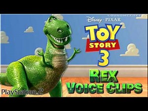 All Rex Voice Clips • Toy Story 3: The Video Game • (Wallace Shawn) All Voice Lines
