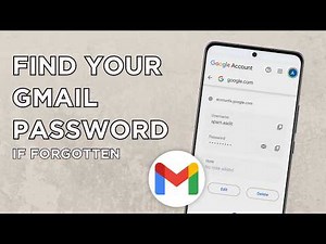 How To Find Gmail Password If You Forgot It | See Gmail Password