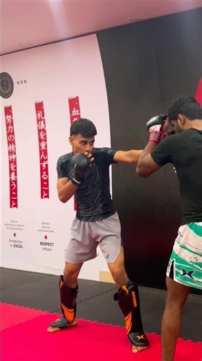 Wait for last one 🔥#jab #combatsport #mmastriking