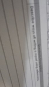 Describe ways of writing a report using references.... | Filo