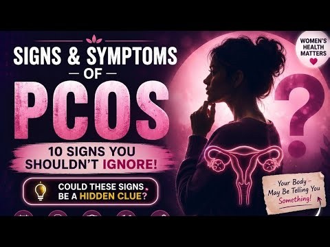 🚨 PCOS Signs & Symptoms | 10 Warning ⚠️ Signs Every Woman Should Know #viral