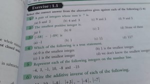 2 The smallest positive integer is.... | Filo